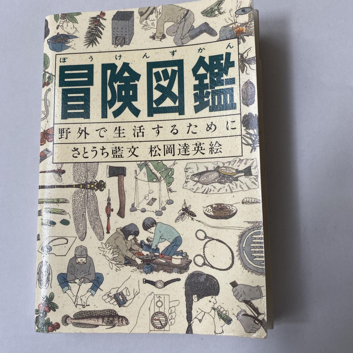 さとうち藍 松岡達英 冒険図鑑 野外で生活するために 読者投稿記事 本 Be Pal キャンプ アウトドア 自然派生活の情報源ビーパル