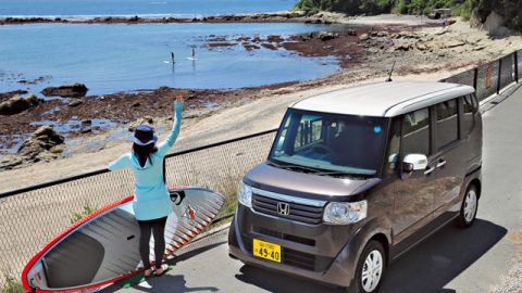 海・山遊びの達人たちがチェック！　アウトドアで使える軽自動車（2）「ホンダ／ N BOX ＋」