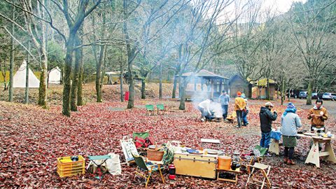 はじめてでも気軽に行ける！　不動の滝自然広場オートキャンプ場