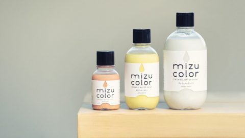 自然由来のナチュラルペイント「mizucolor」でおしゃれにDIY