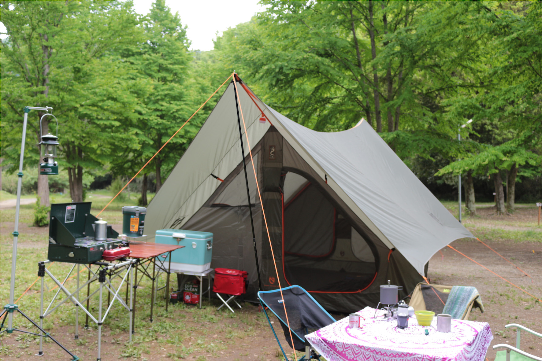 NEMOの新作テント「ダークティンバー4P」を試してみた！ | テント 【BE