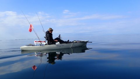 透き通った凪の海で「金アジ」を狙う！