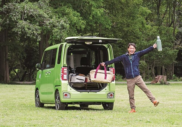 【アウトドア試乗テスト】たっぷり積めて、車中泊もできる軽トールワゴン「ダイハツ／ウェイク」