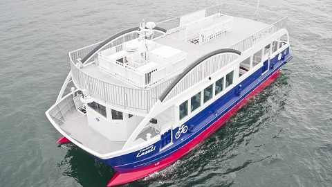 新型船登場！ しまなみ海道がさらなる自転車天国に