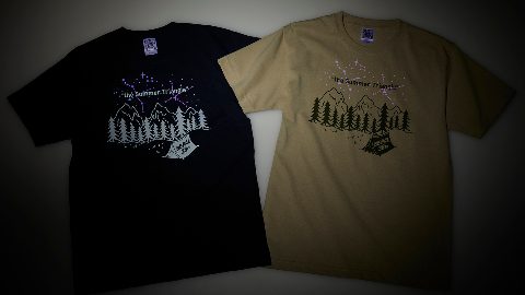 夜になると胸に大三角形！ 大人のための光るTシャツ