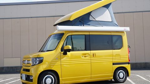 話題の軽キャンパー「ＮーVAN COMPO」はフットワーク抜群の快適車中泊カー