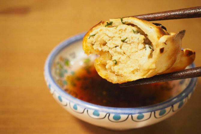 「ホットサンドソロ」でジャンボ餃子を作ってみた！