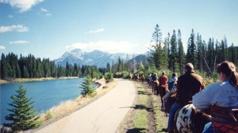 カナダBanff国立公園でのTrail Rideガイド体験: その1［読者投稿記事］