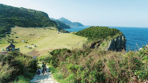 夕陽も朝陽も眺められる絶景キャンプ場「御崎野営場」（長崎県・生月島）