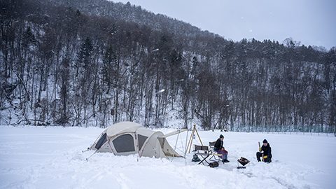 冬キャンプをフル堪能！リニューアルした北海道上川町「層雲峡オートキャンプ場」で宿泊体験