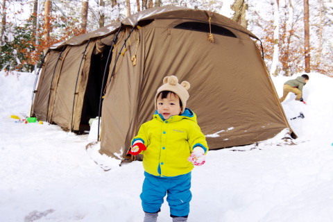 初めての雪中ファミリーキャンプを成功させるコツ 子育て Be Pal キャンプ アウトドア 自然派生活の情報源ビーパル