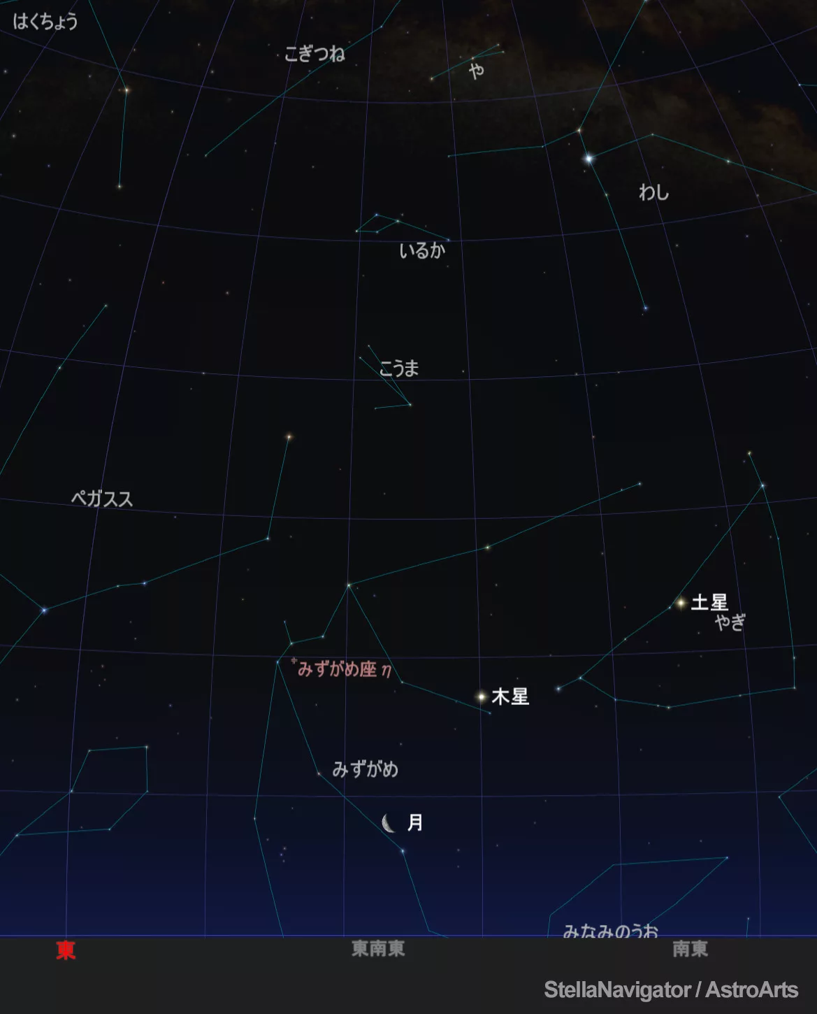 夜明けに木土星 日没後に火水金星 肉眼で見える惑星全部盛り 自然観察 Be Pal キャンプ アウトドア 自然派生活の情報源ビーパル