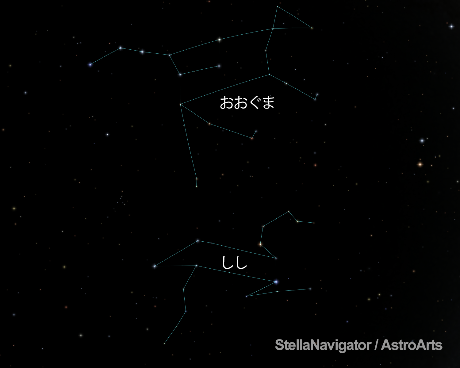 北斗七星から始まる春の大曲線と大三角形の見つけ方 Be Pal