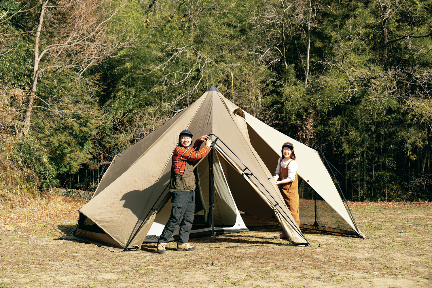 家族＂みんなで＂楽しむ FAMILY CAMP「ファミキャン」向けギア〜テント