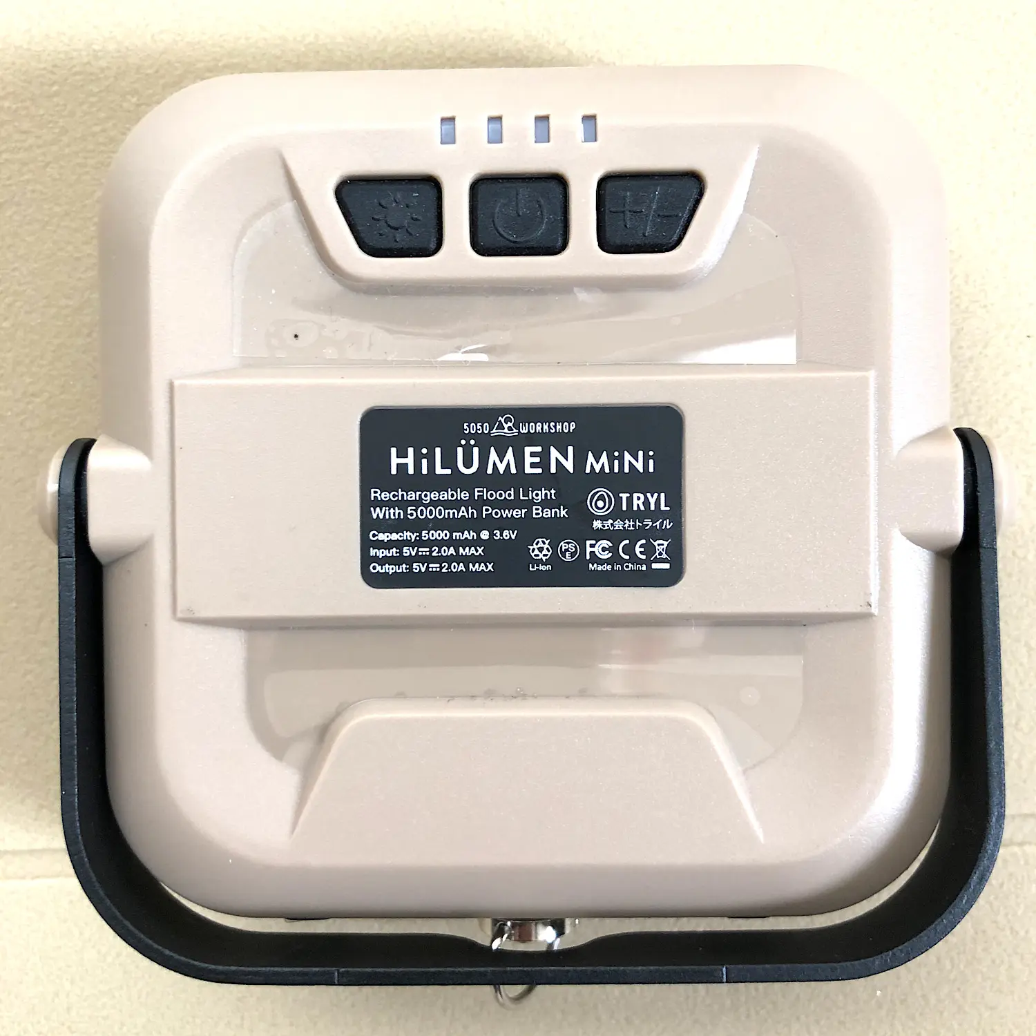 LEDランタン「HiLUMENMiNi」は明るいだけじゃない！ポータブル充電器