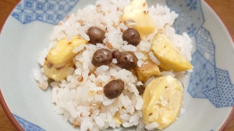 秋の味覚炊き込みご飯［読者投稿記事］