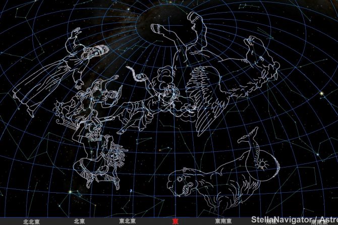 カシオペヤ、アンドロメダ…夜空には愛憎渦巻くストーリーが！ギリシア神話で楽しむ秋の星座