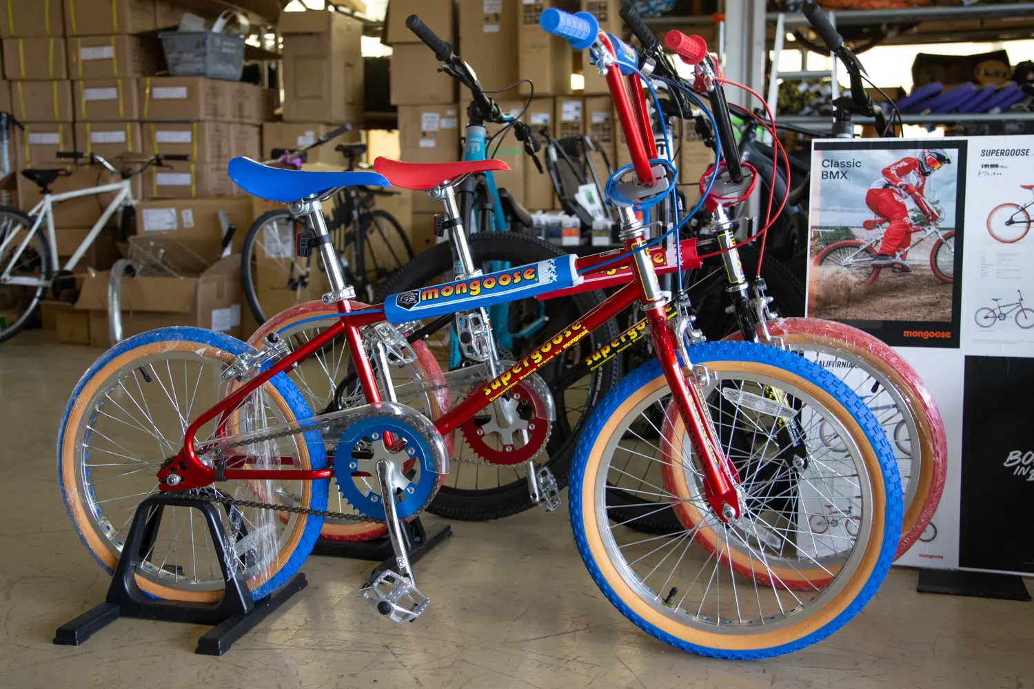 mongoose マングース カリフォルニアスペシャル BMX レッド - 自転車本体