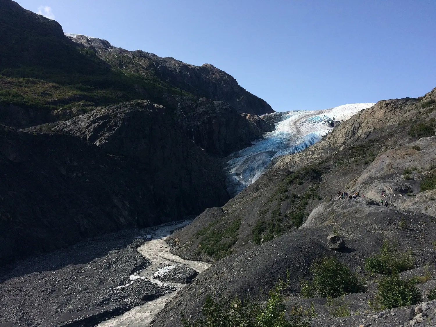 日帰りok アラスカに来たら見てほしいオススメの氷河 海外の旅 Be Pal キャンプ アウトドア 自然派生活の情報源ビーパル