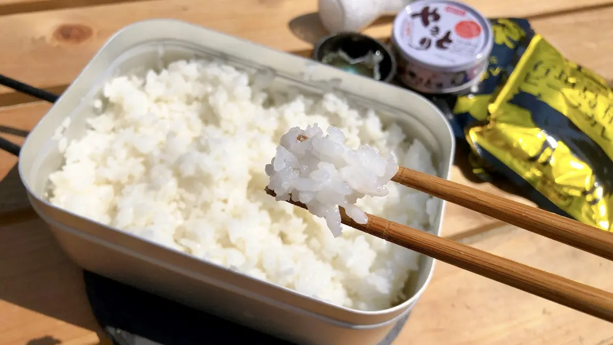 メスティン炊飯の方法 初心者でも失敗ナシ 自動で美味しいご飯が炊ける 料理 レシピ Be Pal キャンプ アウトドア 自然派生活の情報源ビーパル