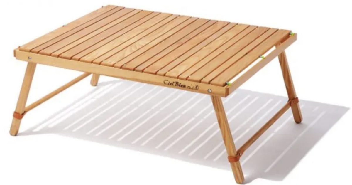 クリ ロールトップテーブル サイドテーブル - テーブル/チェア
