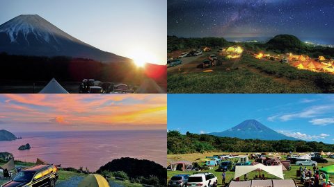 静岡県の絶対行きたいキャンプ場10選！「絶景」のイチ推しを厳選