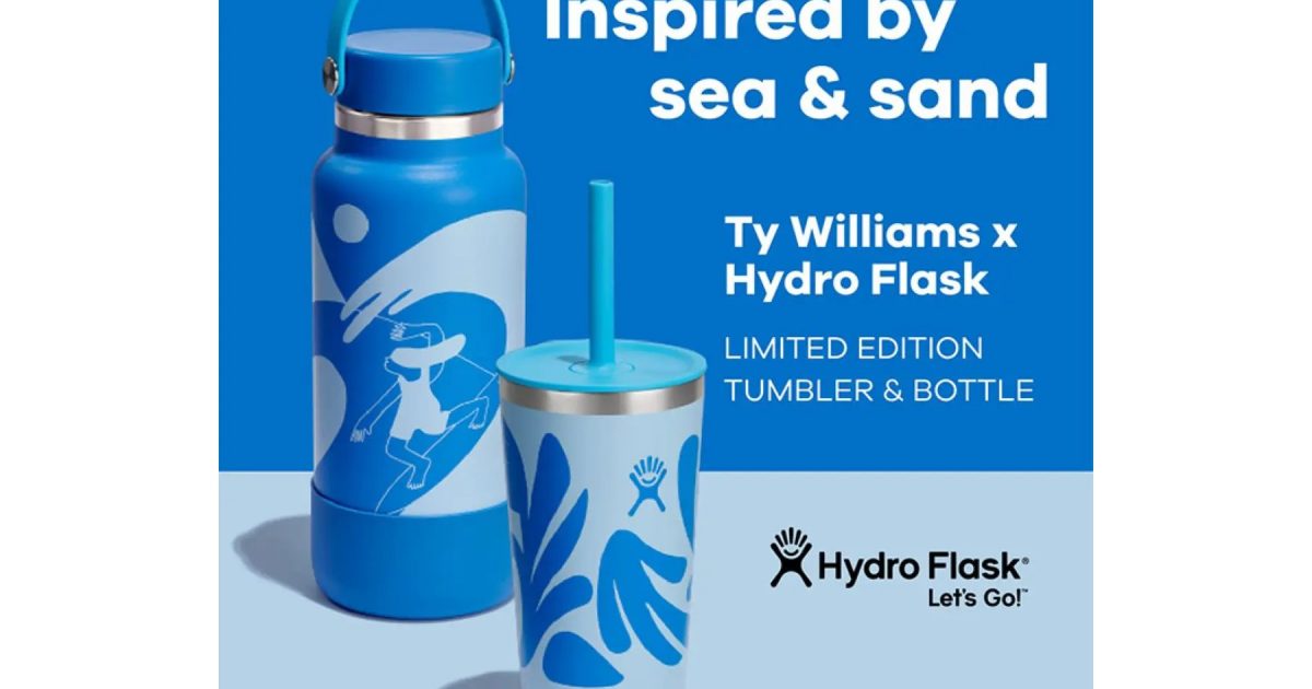 ネイチャー&サーフモチーフが爽やか！Hydro Flaskから限定ボトル