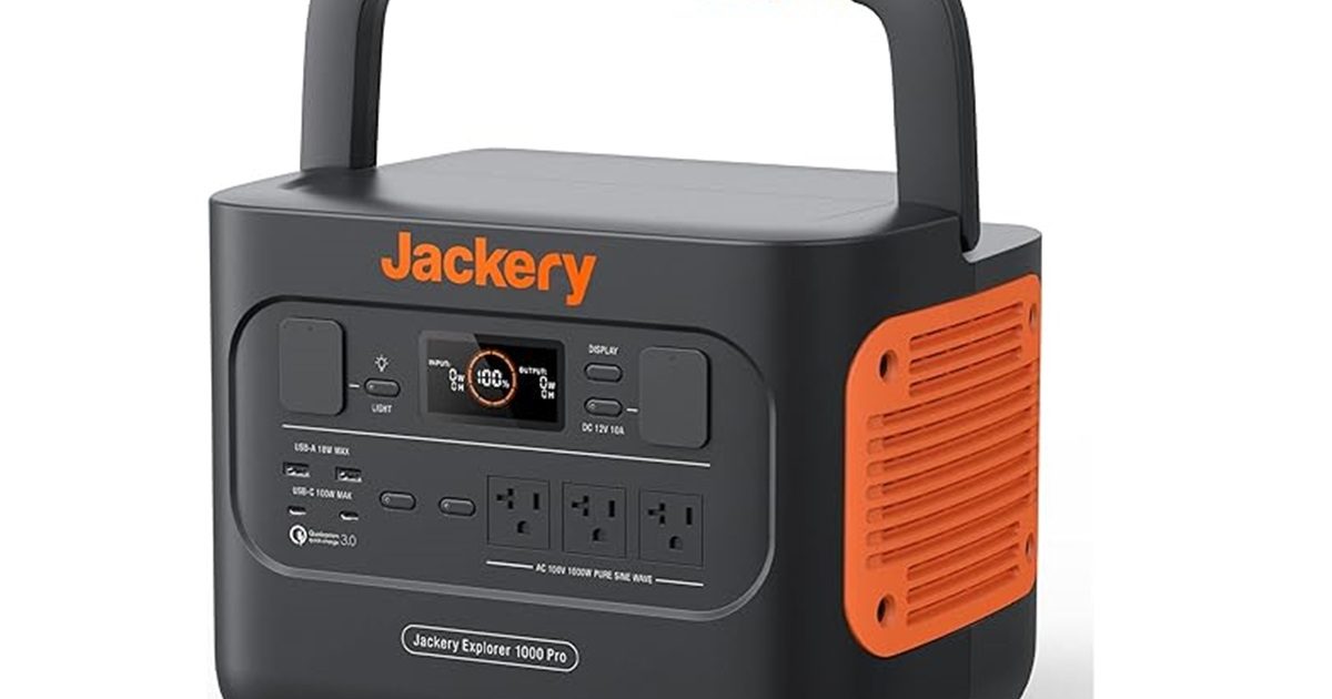 Jackery（ジャクリ）／ポータブル電源1000PRO | ポータブル電源 