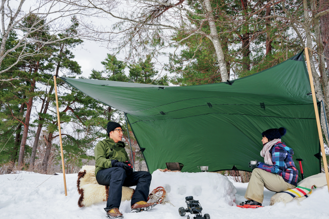 冬キャンプが盛り上がる！「シン・雪遊び」 ７つを本気でやってみた