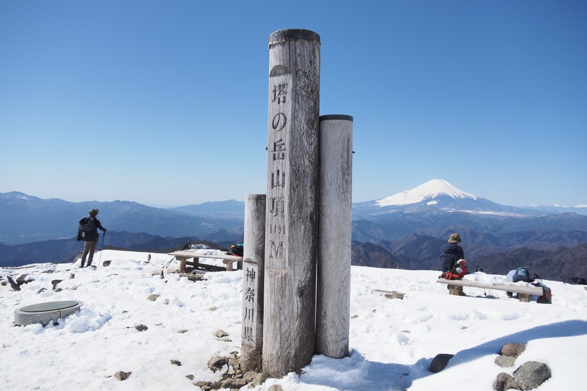 塔ノ岳山頂