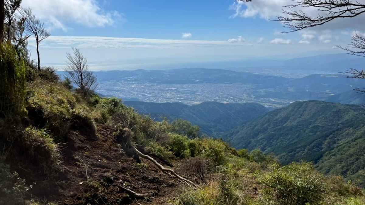 丹沢地域から見る町