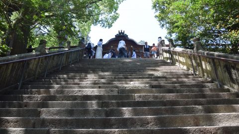 香川・金刀比羅宮（ことひらぐう）の長～い階段を家族で何倍も楽しむ方法
