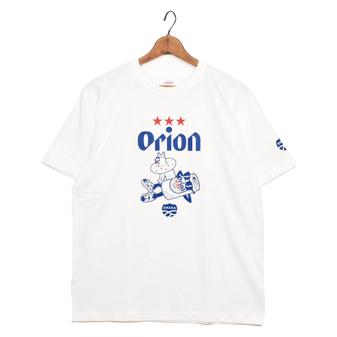 「Orion Beer×SHAKA コラボT-SHIRT」4,950円