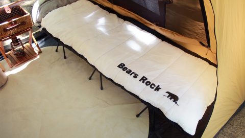 Bears Rockの大人気シュラフに新色「しろくまホワイト」が登場！見た目からして涼しい～