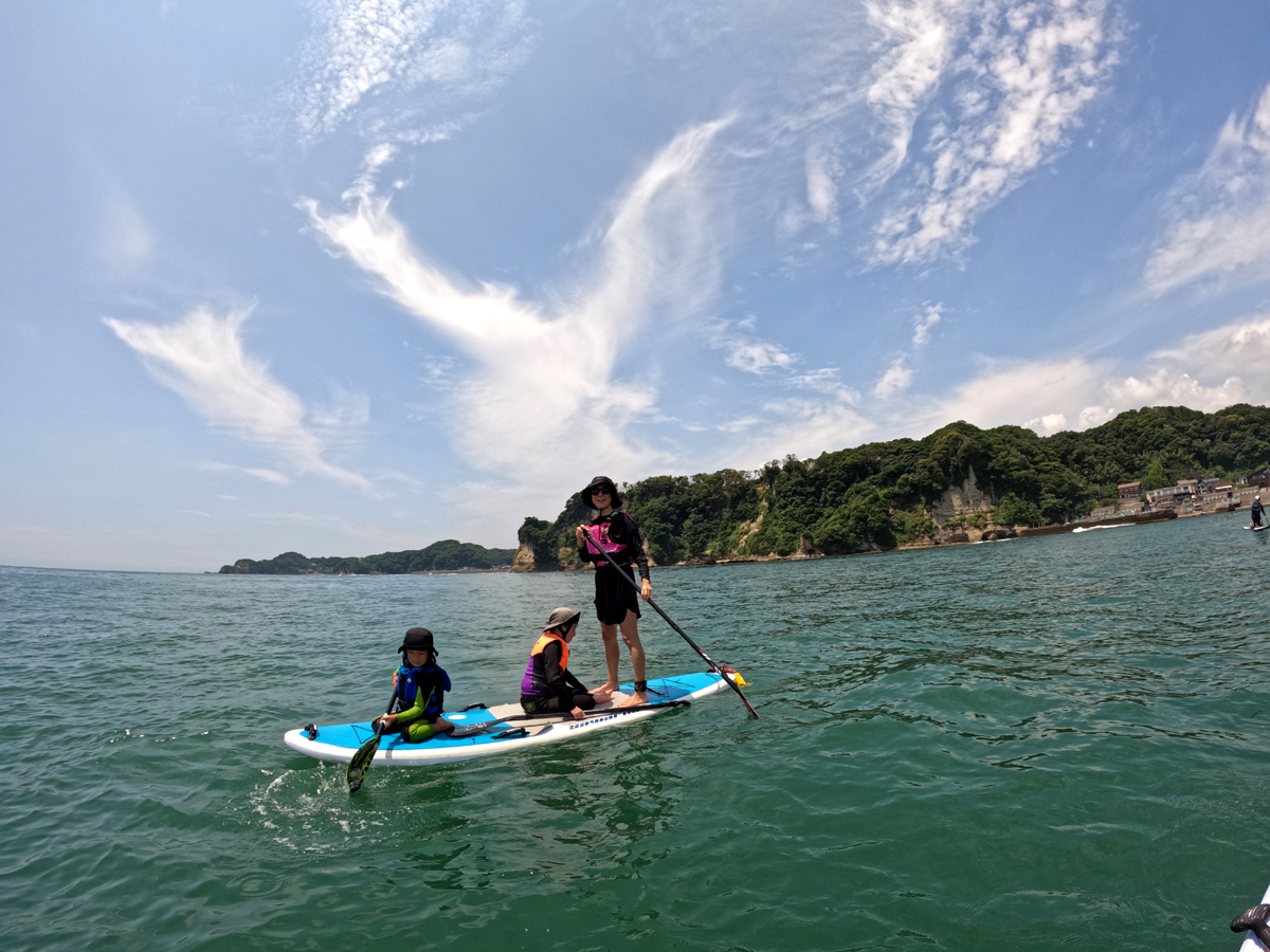 3人乗りのＳＵＰ