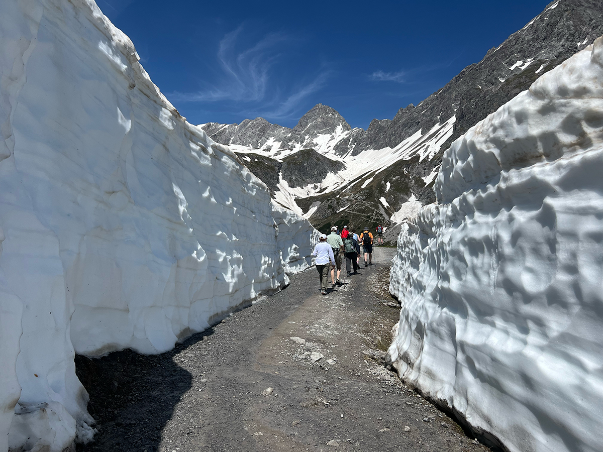 雪の壁