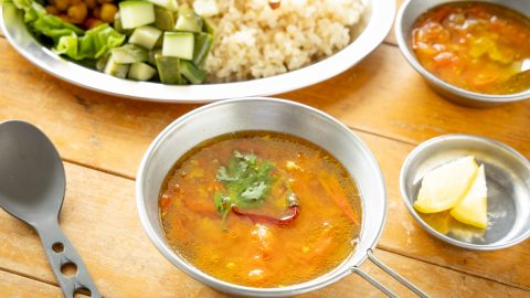 山やキャンプの熱中症対策に！梅干しを使った南インドの定番スープ「ラッサム」レシピ