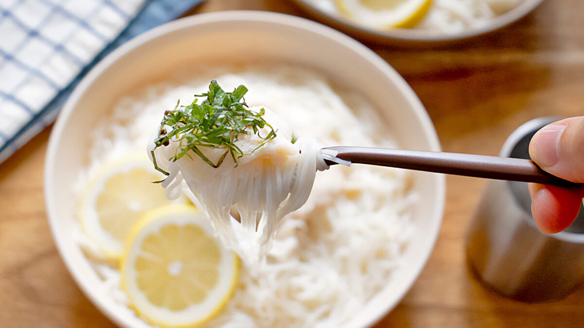 レモンそうめん