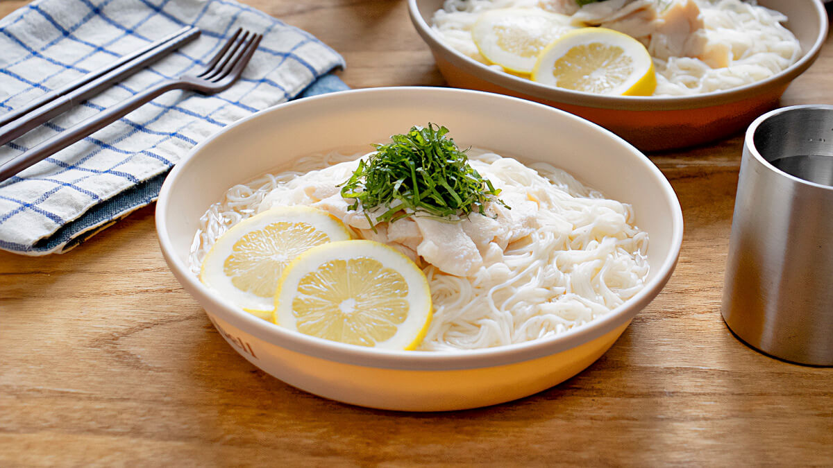 レモンそうめん