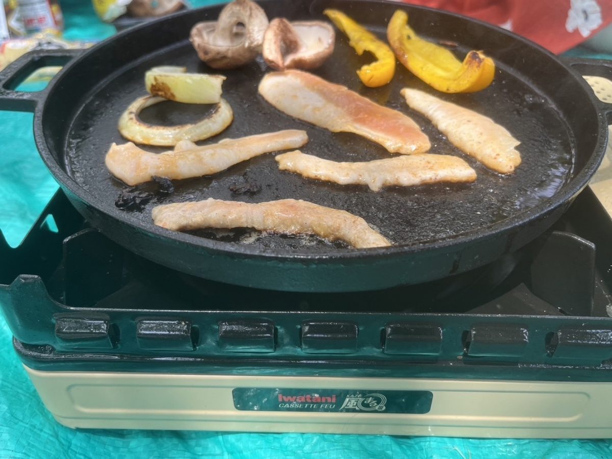 風まるⅢでの焼肉