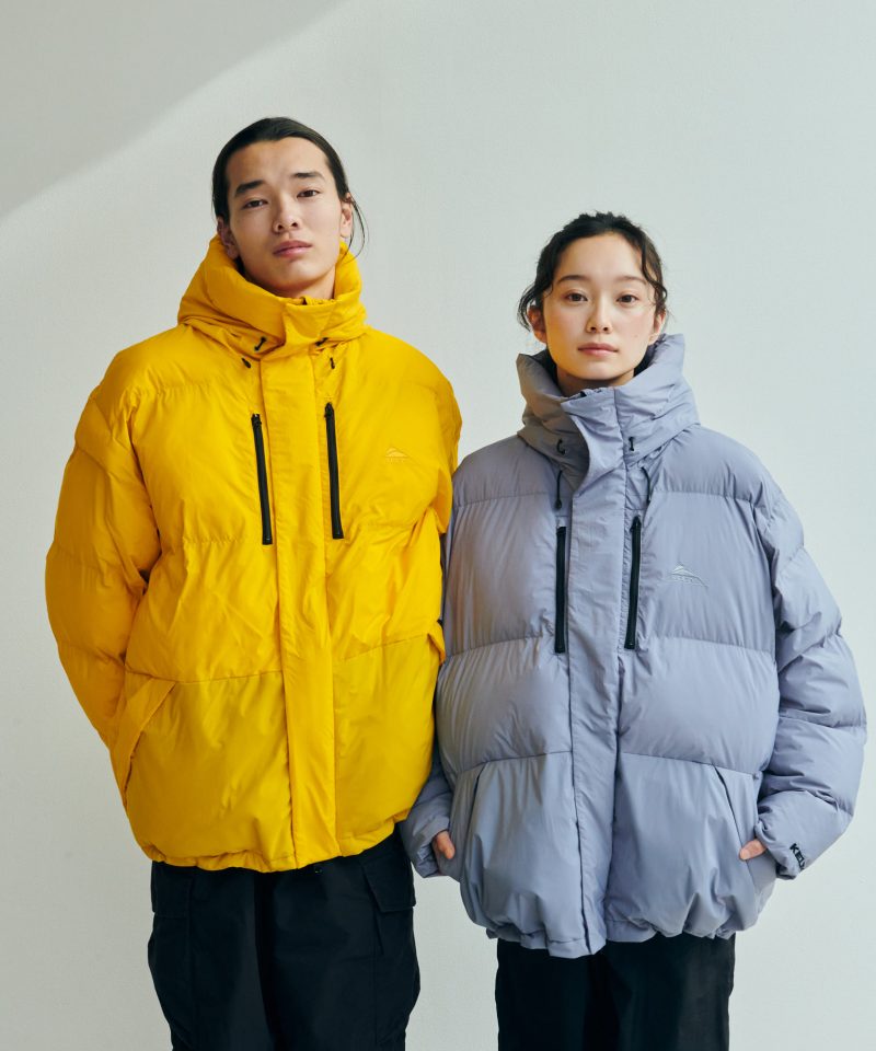 「Insulation Jacket」￥24,750 カラー　BLACK/BEIGE/YELLOW/DUSTY BLUE/PUPPLE NAVY