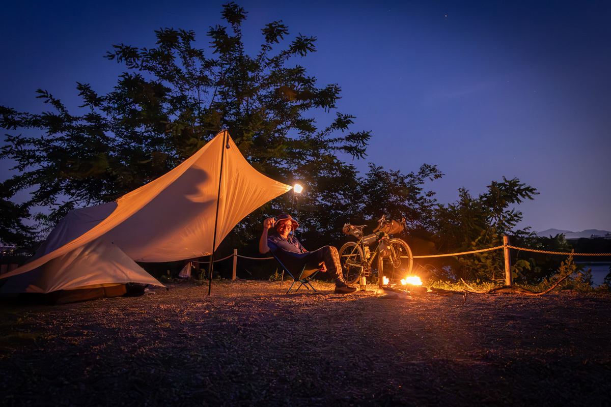 自転車で行くキャンプ旅は楽しいぞ～！グラベルバイクでバイクパッキングしてみない？