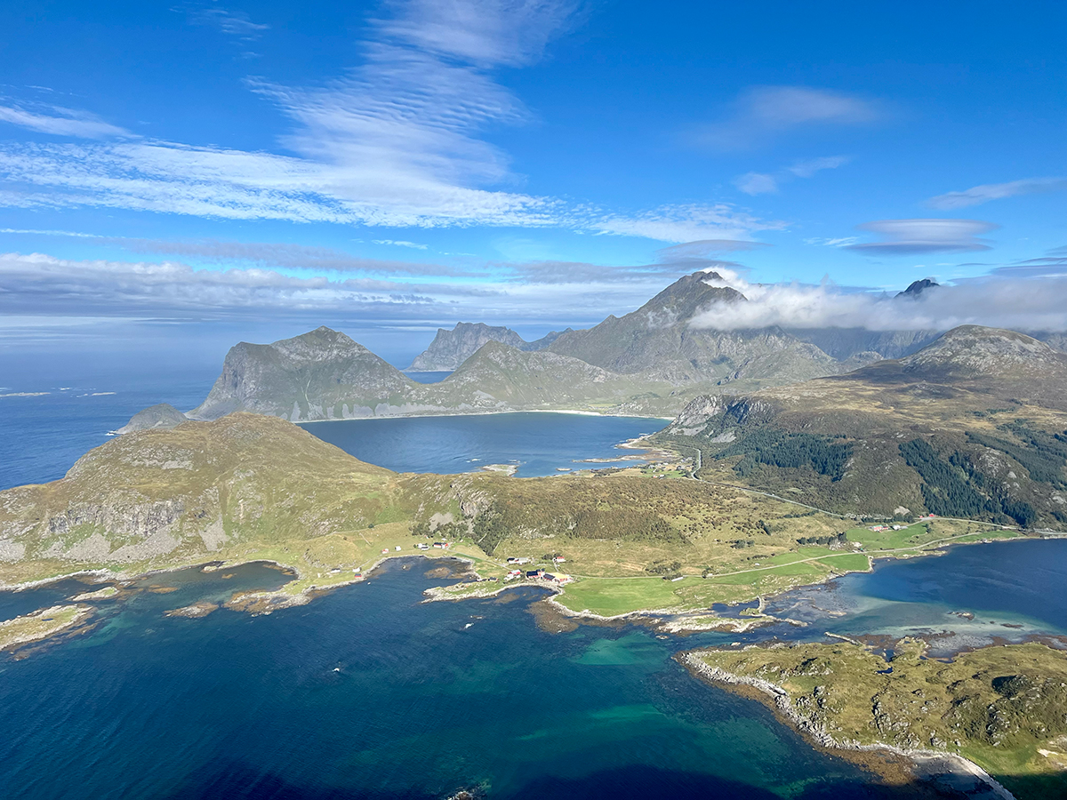 ノルウェーのロフォーテン諸島