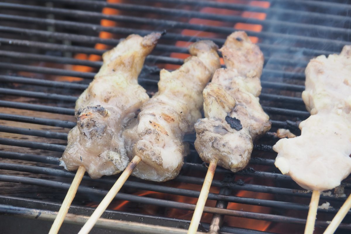 焼き鳥　バーベキュー