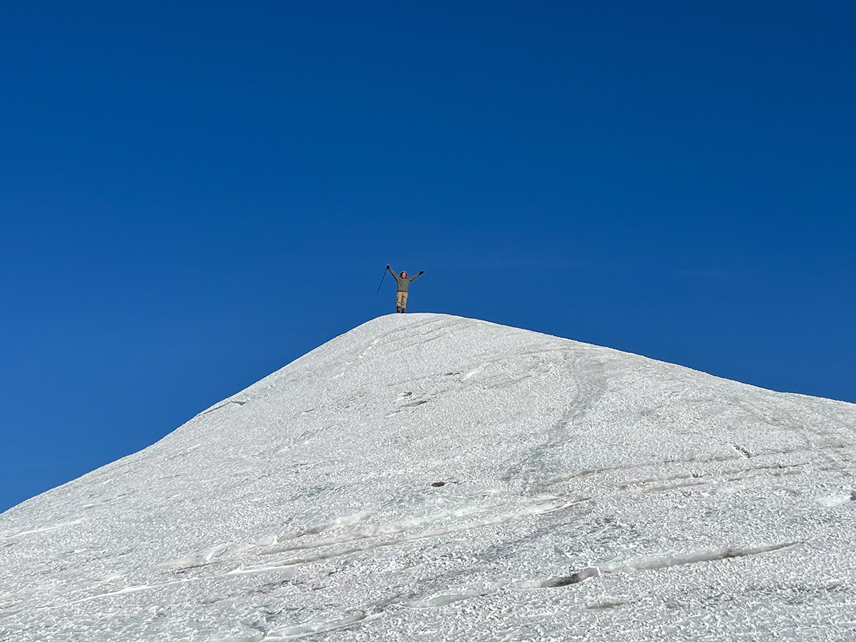 ケブネカイセの山頂