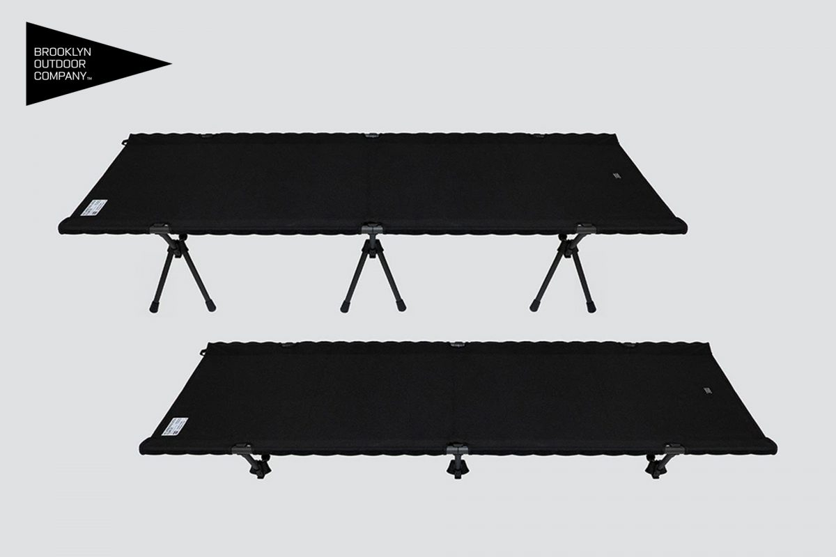 軽っ！ブルックリン アウトドア カンパニー新作は−600g軽量化を実現したフォールディングコットだ～
