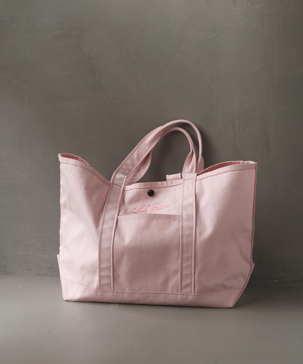 L.L.Bean for SALON（エル・エル・ビーン フォー サロン）別注Middle grocery tote（Cherry blossom pink）