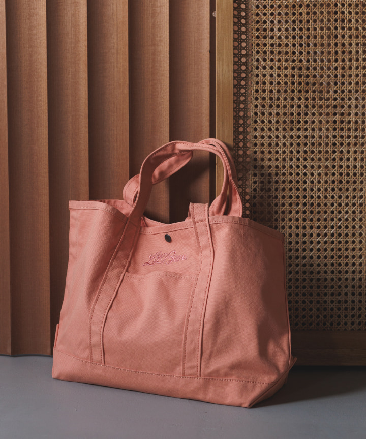 L.L.Bean for SALON（エル・エル・ビーン フォー サロン）別注Middle grocery tote（Peony pink）