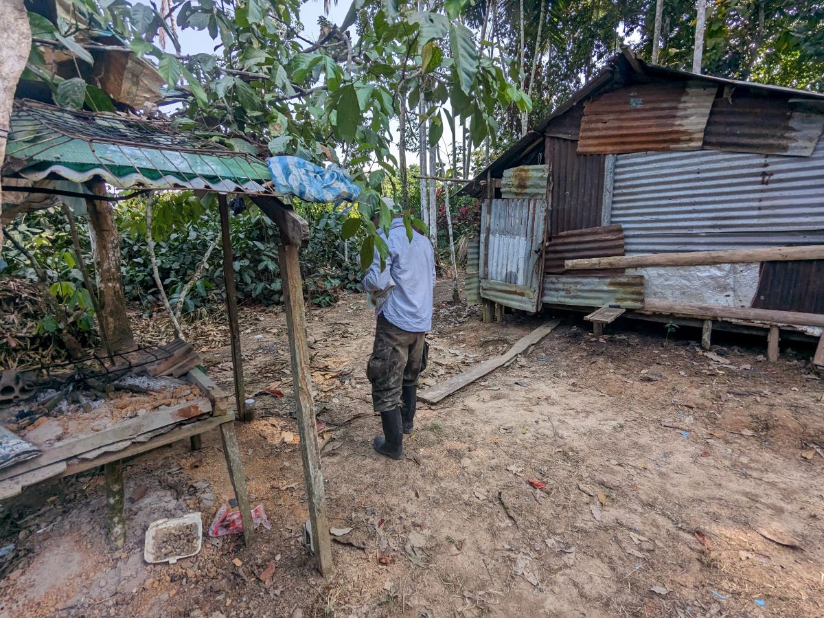 農作業用の小屋