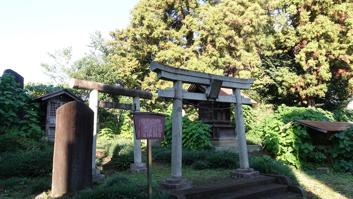 板橋区・赤塚諏訪神社の境外社に今も残される下赤塚富士【プロハイカー斉藤正史のTOKYO山頂ガイド File.124】